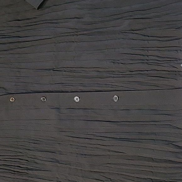 Apt. 9 Woman Black Stretch Shirt, Size 3X - Picture 4 of 8